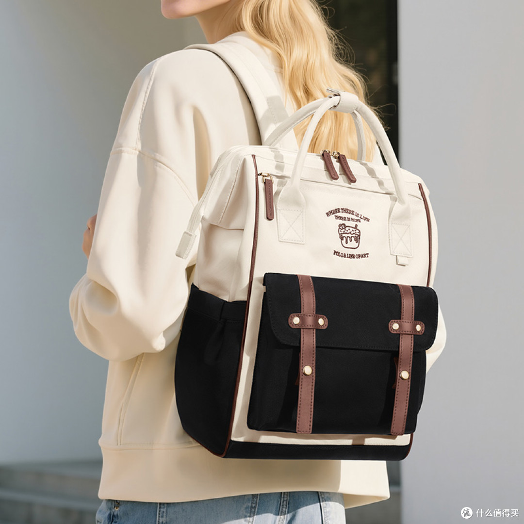 百元女学生书包实测｜3个热门品牌 POLO/国家地理/FILA避坑指南