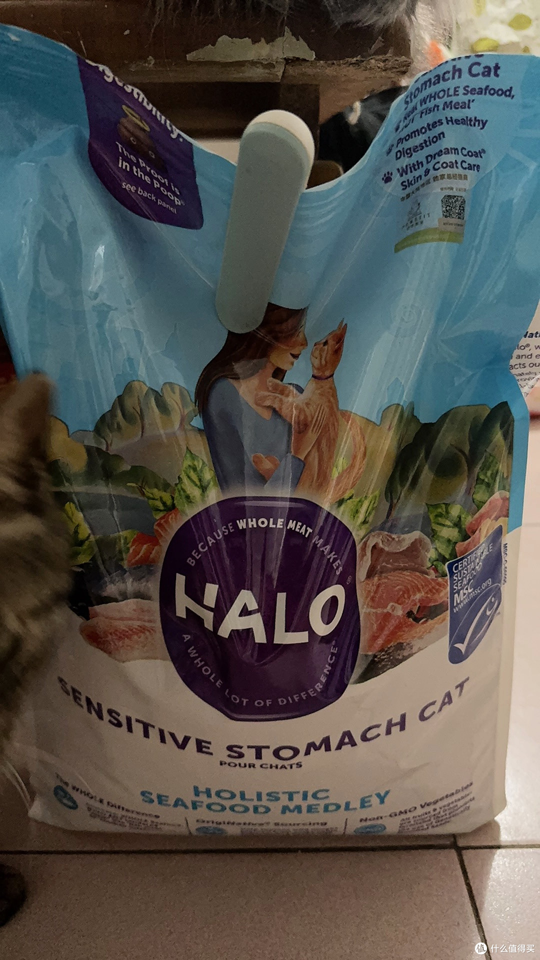 自然光环无谷低敏全价猫粮,进口护肠猫粮专为敏感猫咪