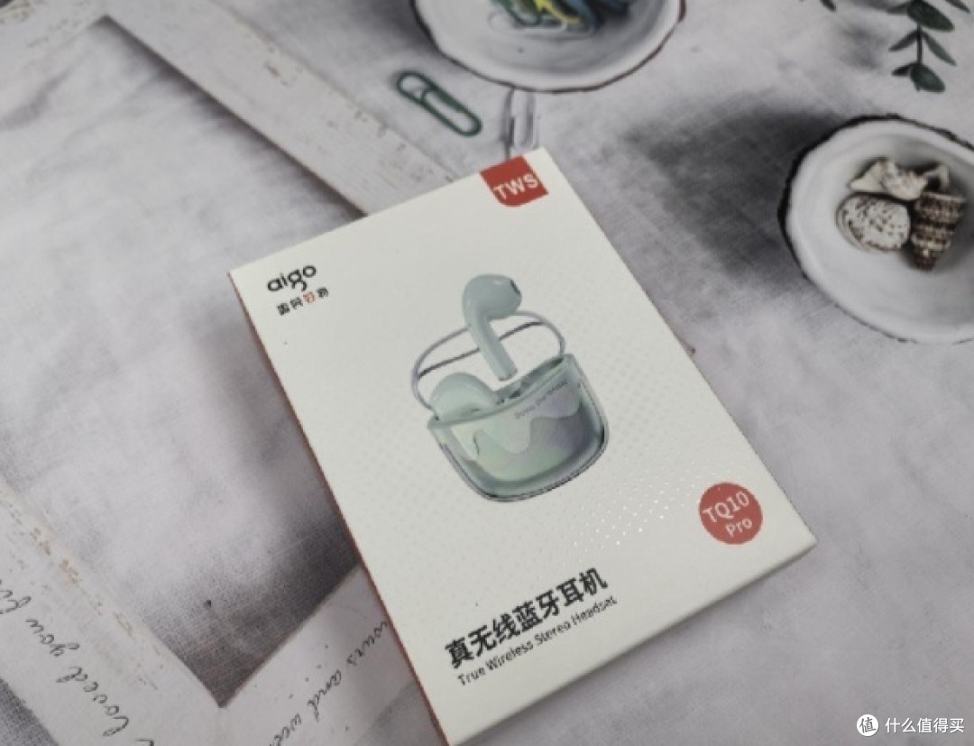 爱国者女生高颜值蜜语豆蓝牙耳机无线TQ10pro半入耳式性价比拉满
