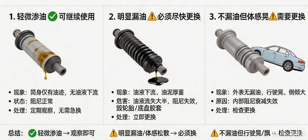 别等底盘散架才换减震器!更换标准 + 异响判断 + 避坑全攻略