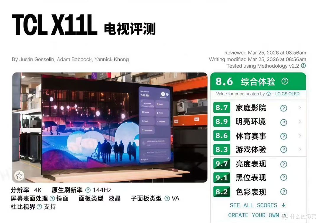 TCL登顶Rtings背后的SQD-Mini LED技术到底强在哪