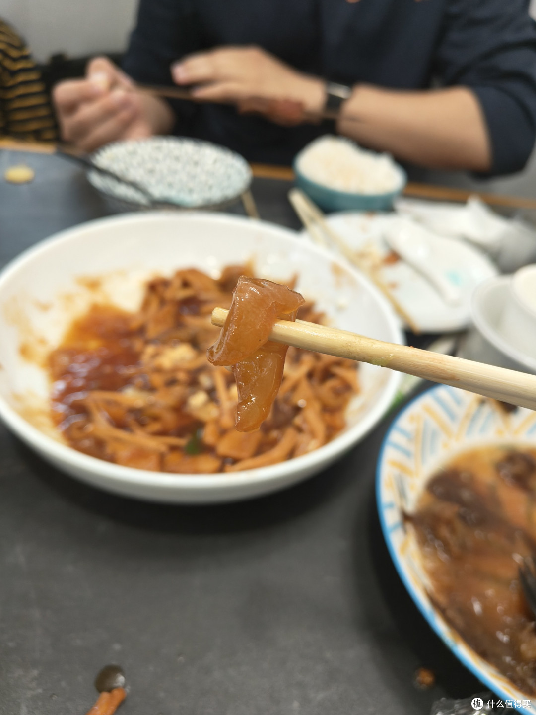 这是什么，我觉得是海蜇皮