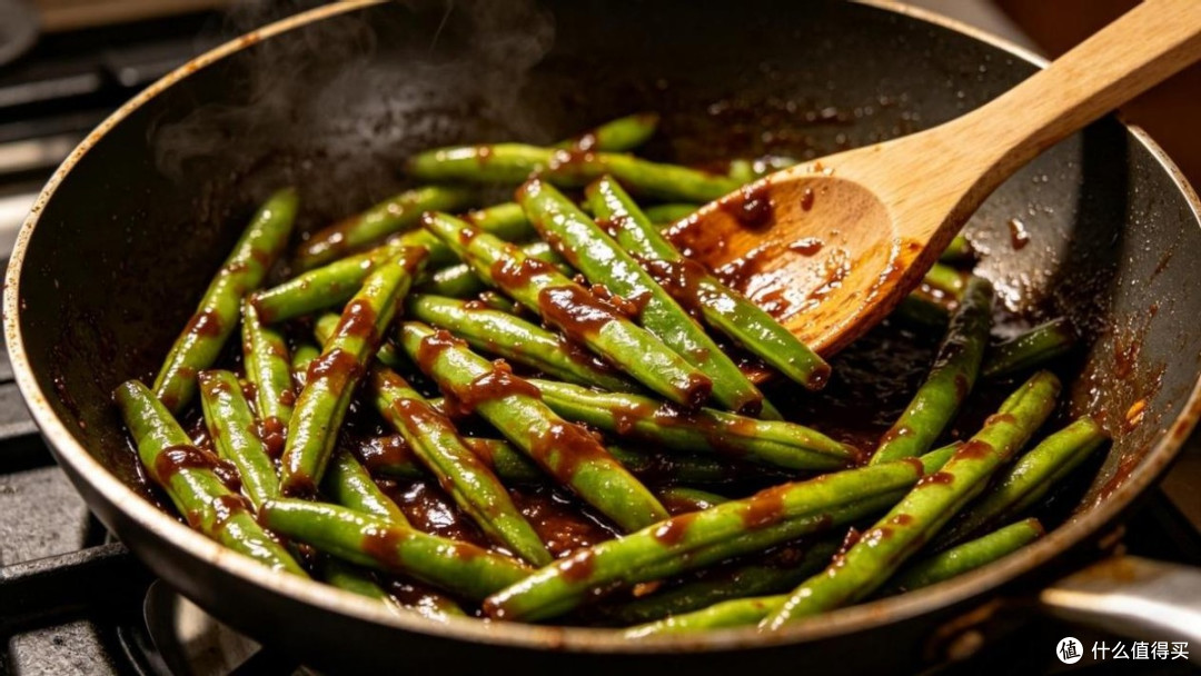 炒四季豆别焯水过油!大厨教你正确做法,脆嫩入味不夹生
