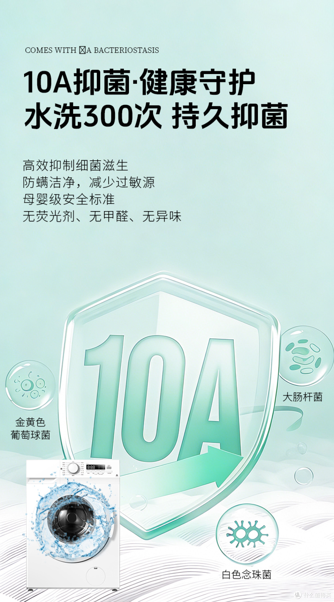 10A 抗菌夏凉被有多重要?TAIHI 泰嗨锦氨被水洗 300 次仍抑菌