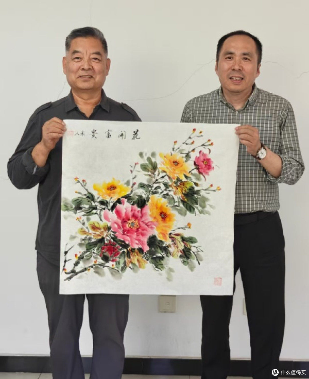 唐山书画家一行受邀走进唐山金孚顿节能科技有限公司开展书画活动