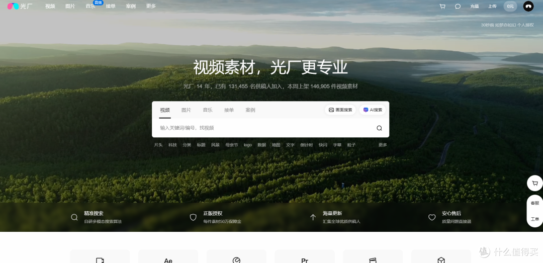 2026年pr视频素材下载指南:不同预算和不同项目该怎么选素材平台