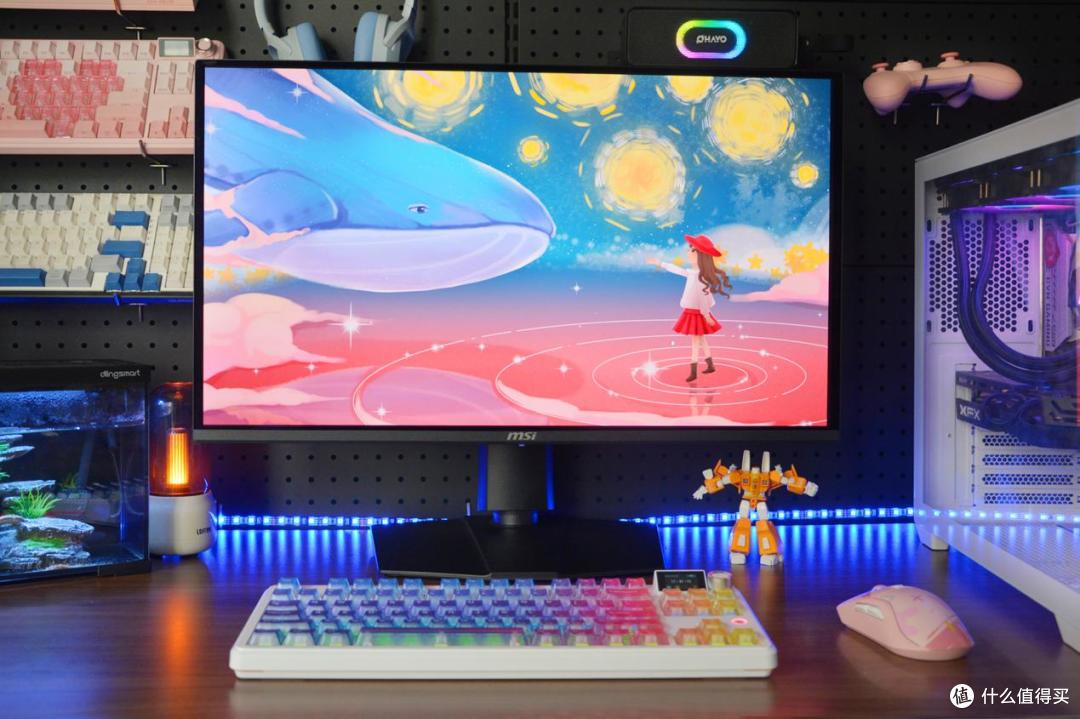 618闭眼入！两千价位天花板：微星MAG 274QP QD-OLED X24流光实测
