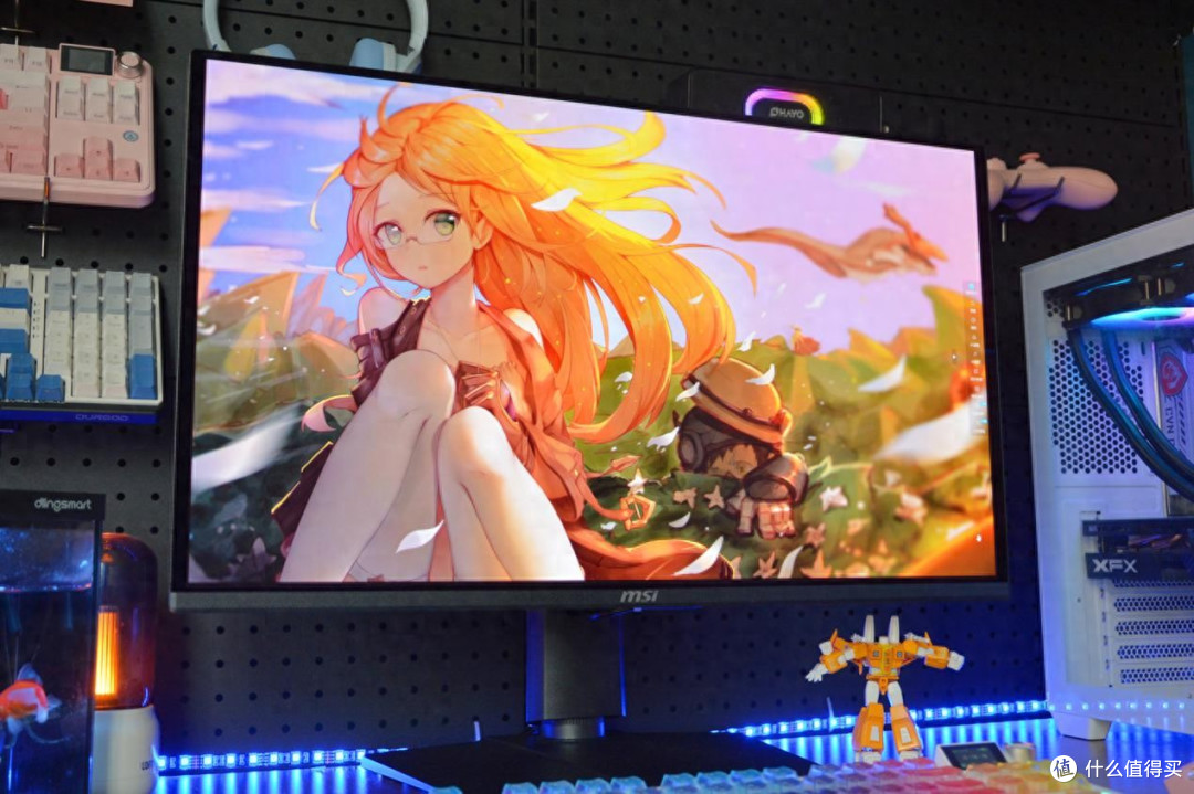 618闭眼入！两千价位天花板：微星MAG 274QP QD-OLED X24流光实测