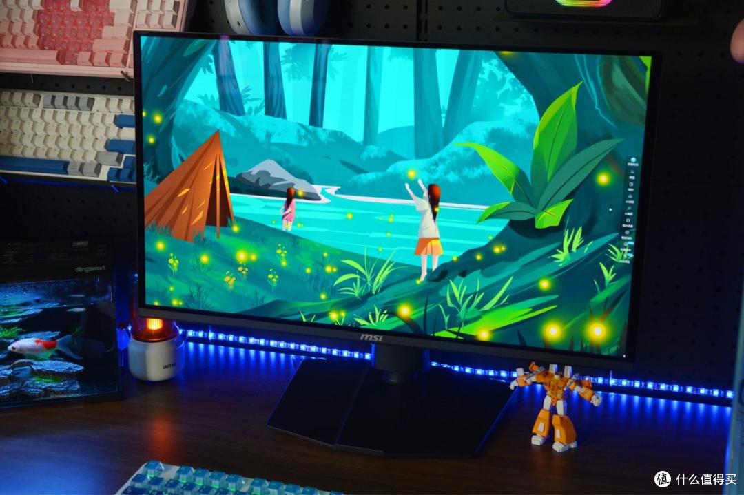 618闭眼入！两千价位天花板：微星MAG 274QP QD-OLED X24流光实测