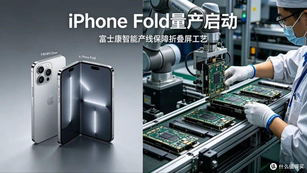 iPhone Fold量产落地!富士康深郑园区同步投产,良品率82%