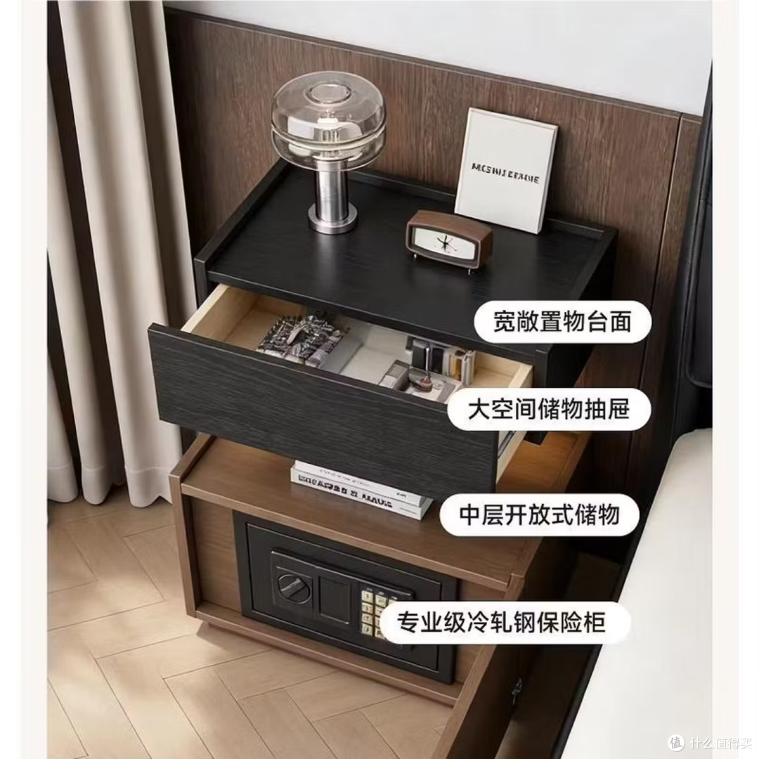 卧室家居|床头柜大赏,要颜值与实用双向拿捏