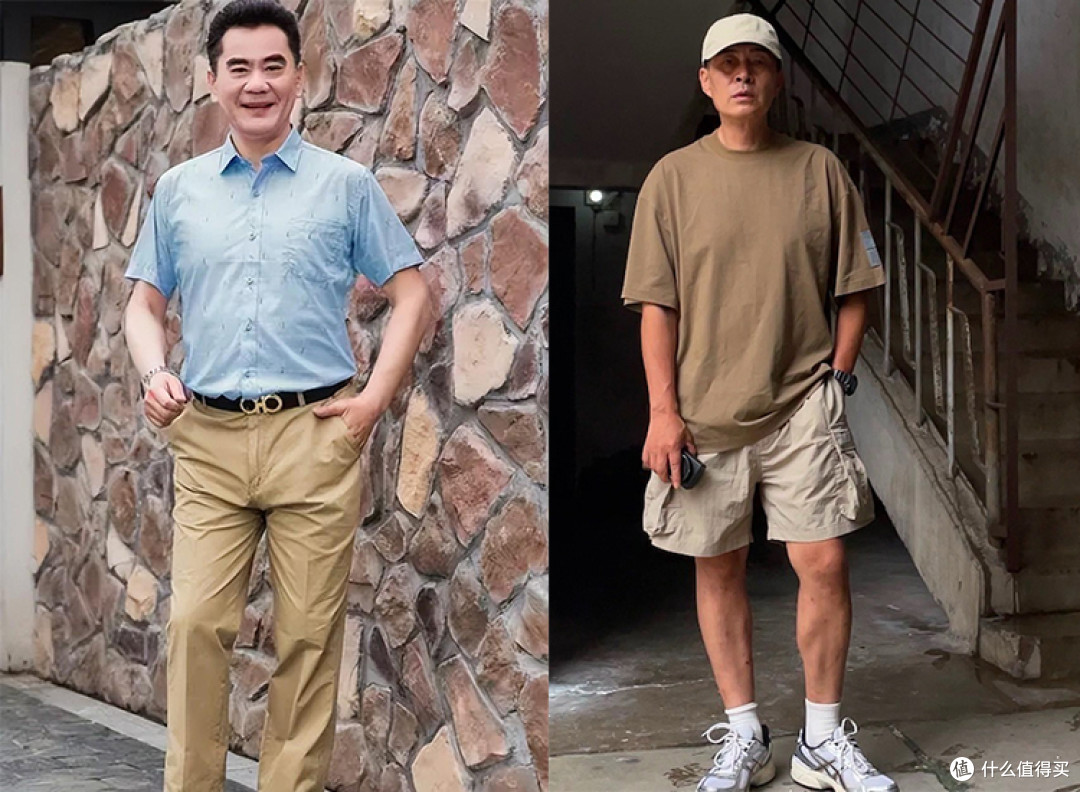 为什么劝中年男人:衣不穿紧、不塞衣角?看这3组对比就明白了!