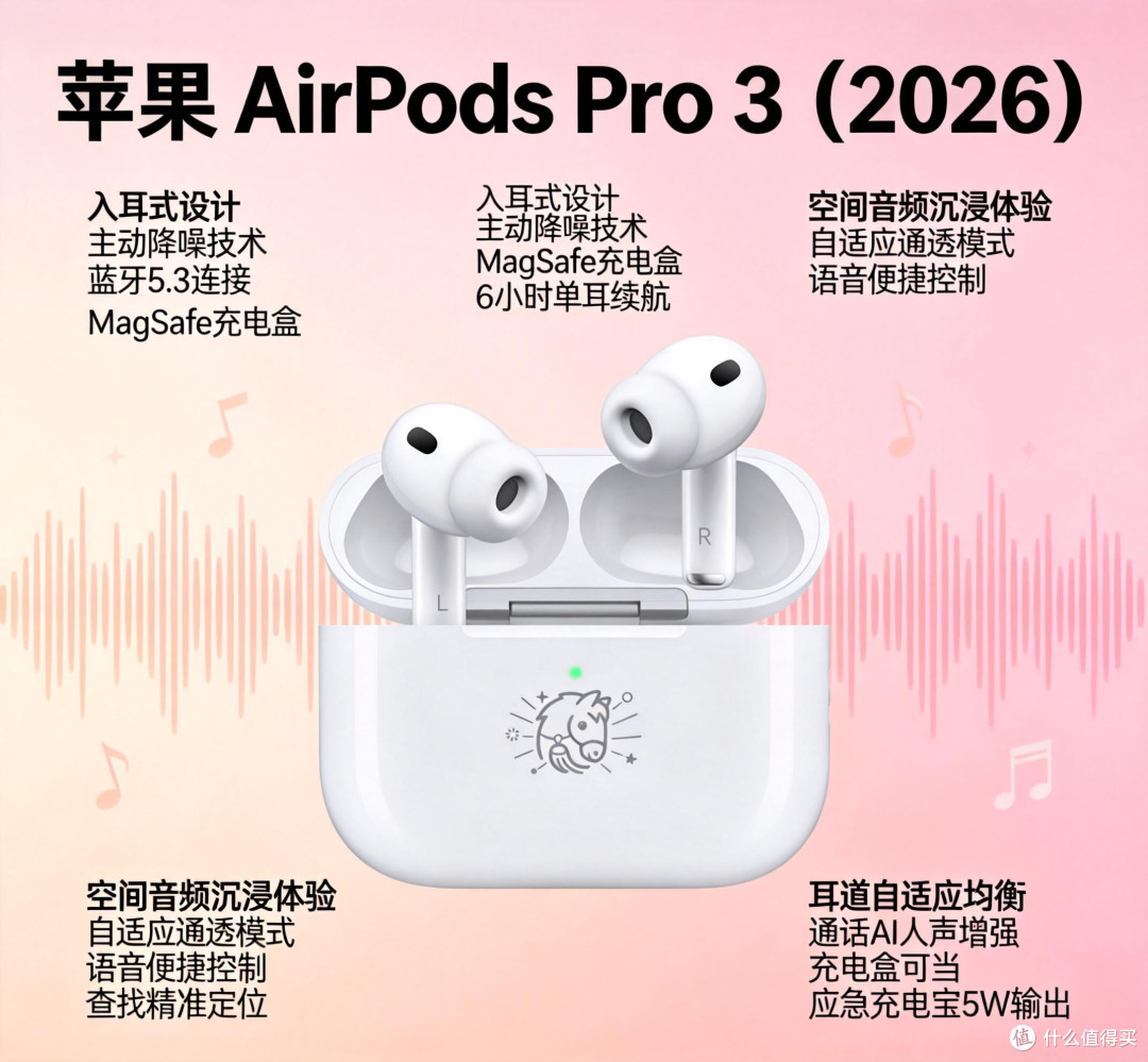 AirPods Pro 3 爆料汇总｜续航音质双升级，这波有点东西