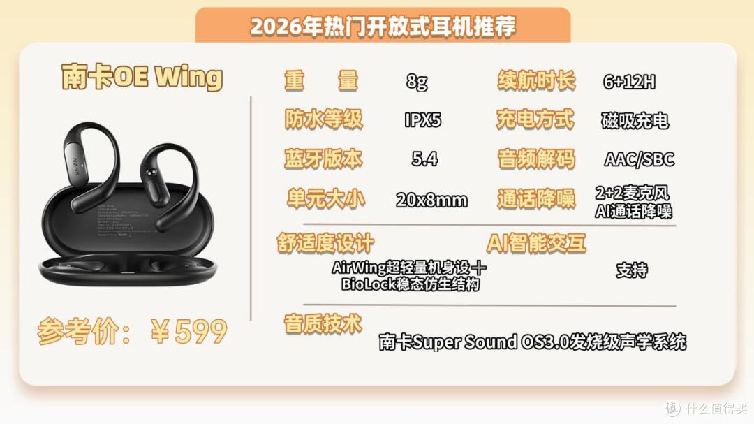 开放式耳机怎么样值得买吗?2026年开放式耳机品牌10强推荐