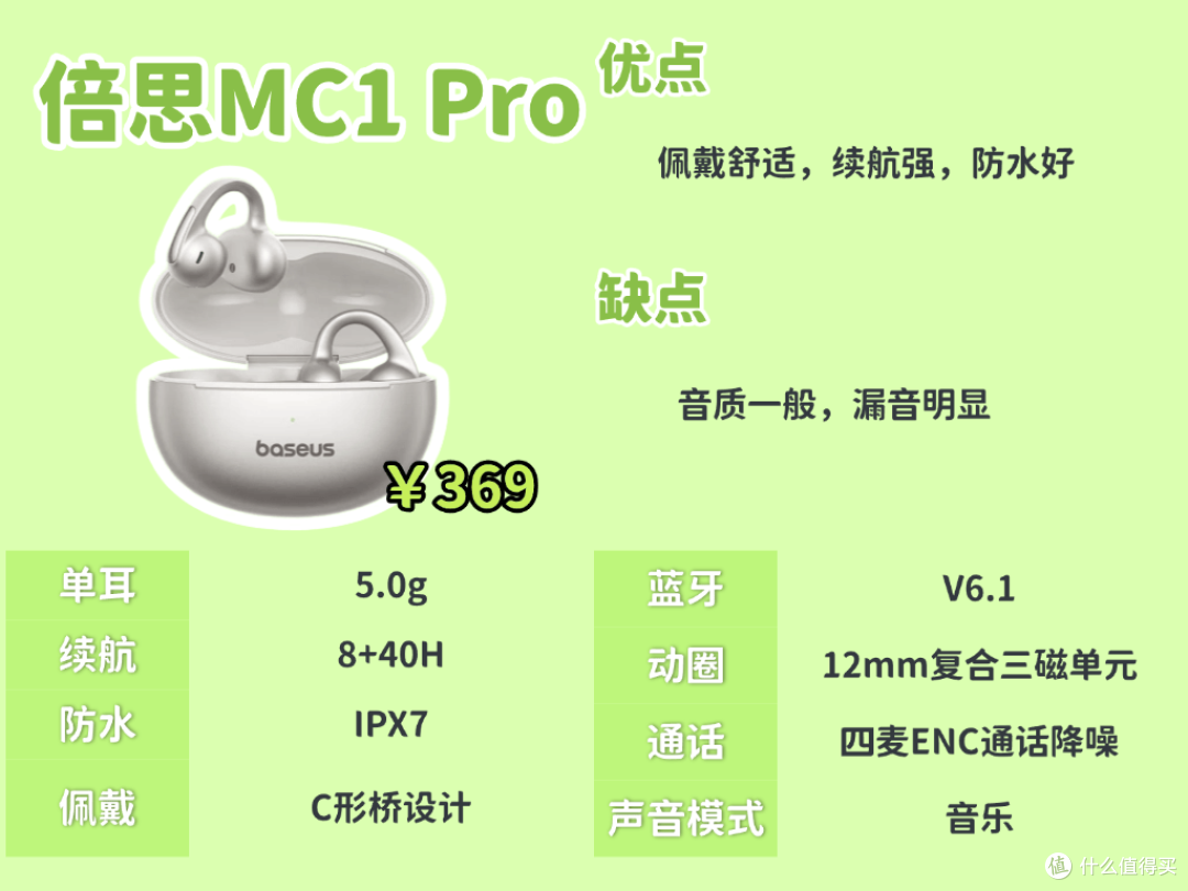 平价耳夹式耳机怎么选?虹觅,泥炭,倍思,三款评测推荐!