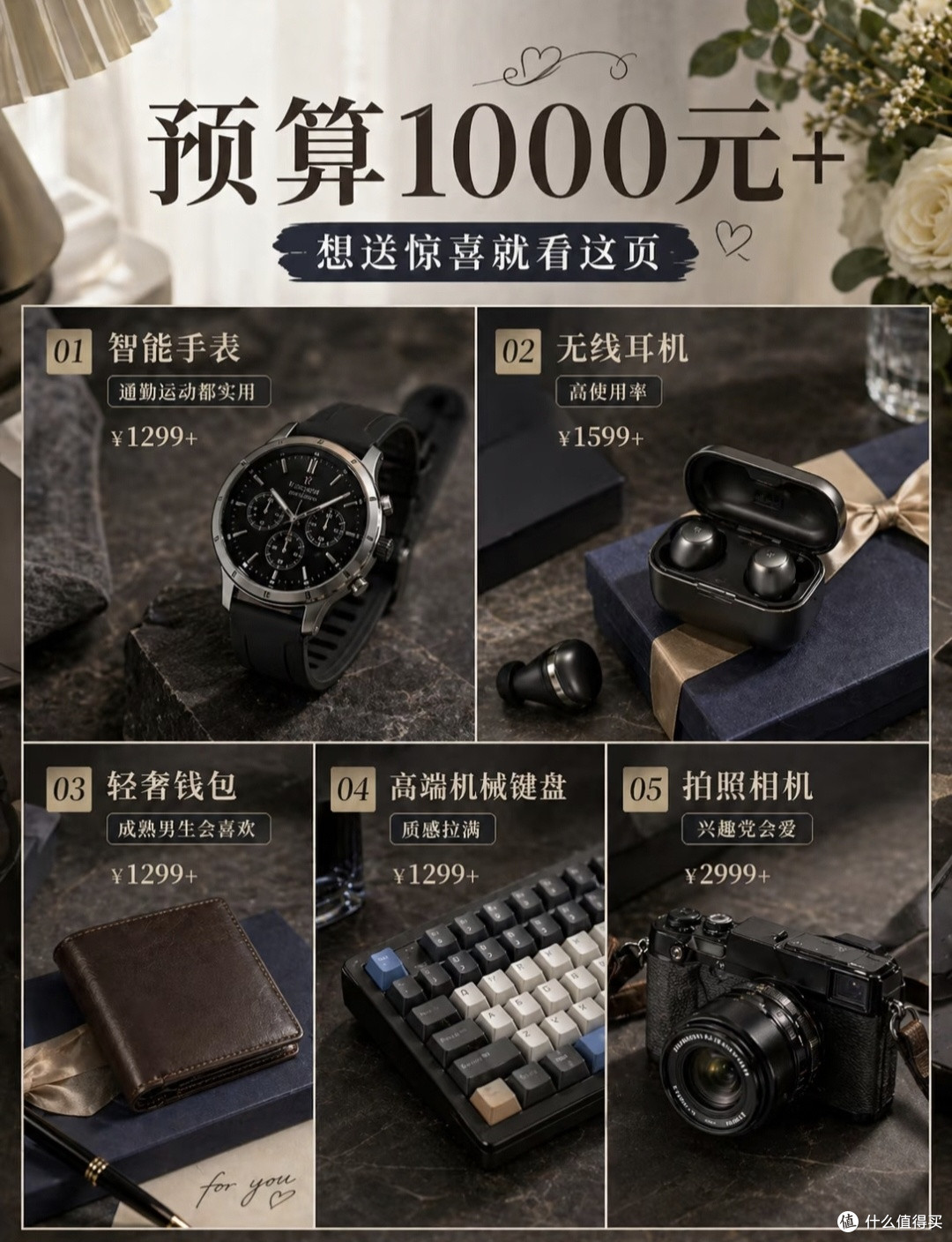 给男友的520送礼避坑指南｜按预算抄作业，实用不踩雷✨