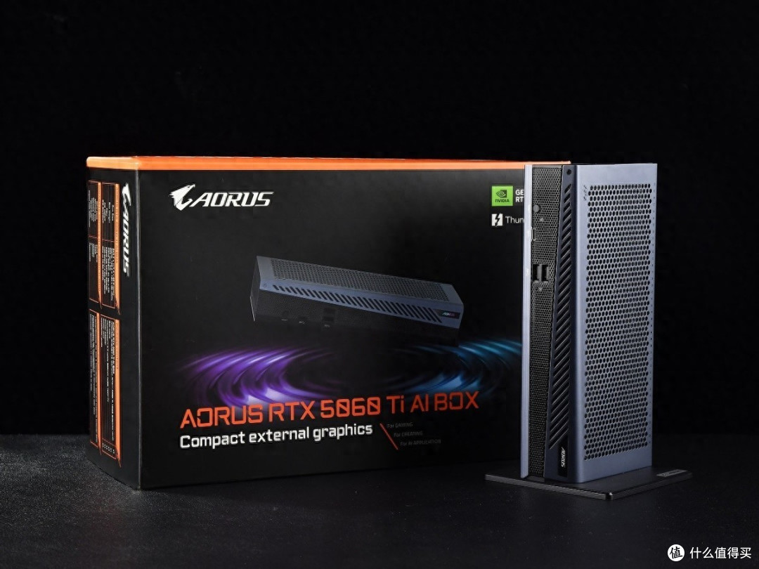 技嘉AORUS RTX 5060 Ti AI BOX显卡坞：小盒子，大提升