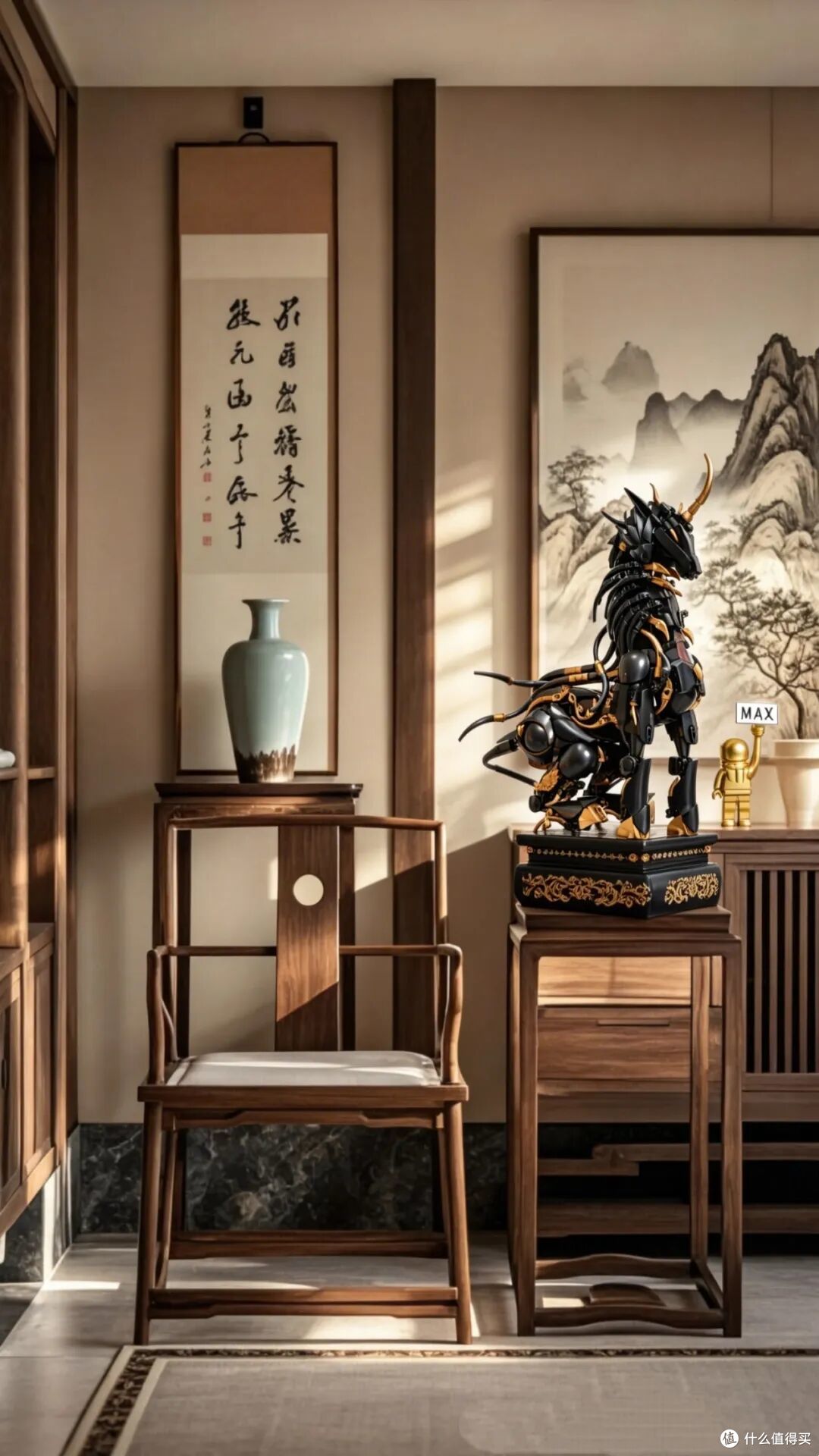 花了10多小时拼獬豸,值吗?你看成品图。