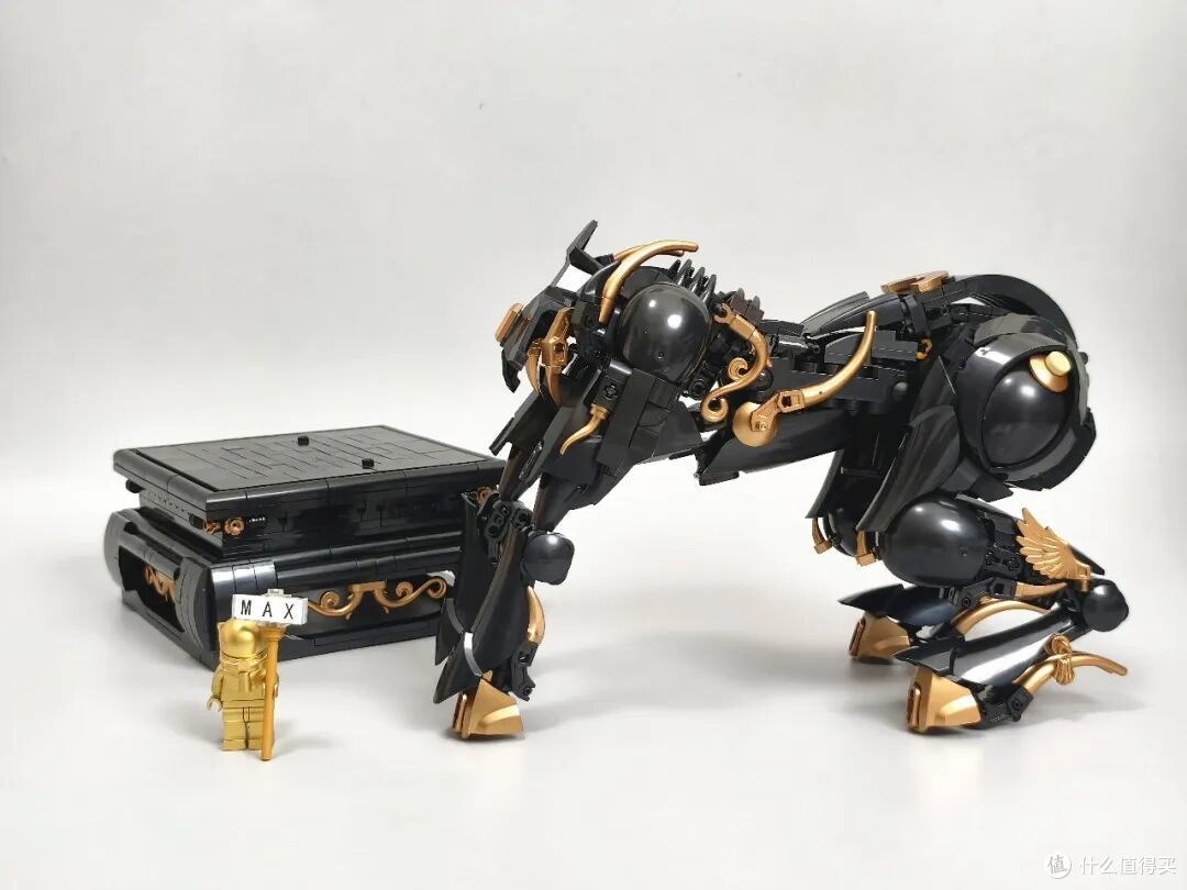 花了10多小时拼獬豸,值吗?你看成品图。