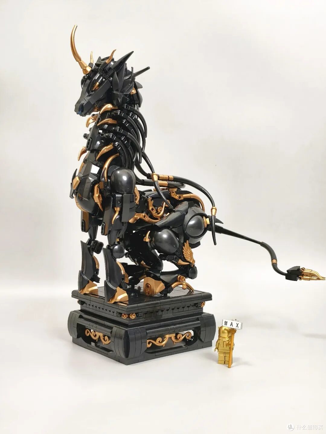 花了10多小时拼獬豸,值吗?你看成品图。