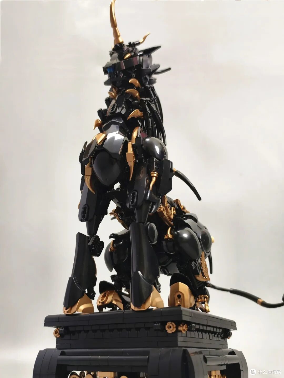花了10多小时拼獬豸,值吗?你看成品图。