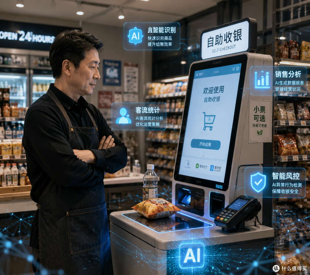 AI入侵便利店：8个部门、5个切入口、3个月见效果