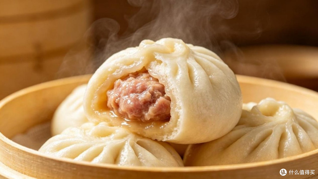 蒸包子总塌馅开裂怎么办，老师傅教你4招，个个松软筋道超好吃