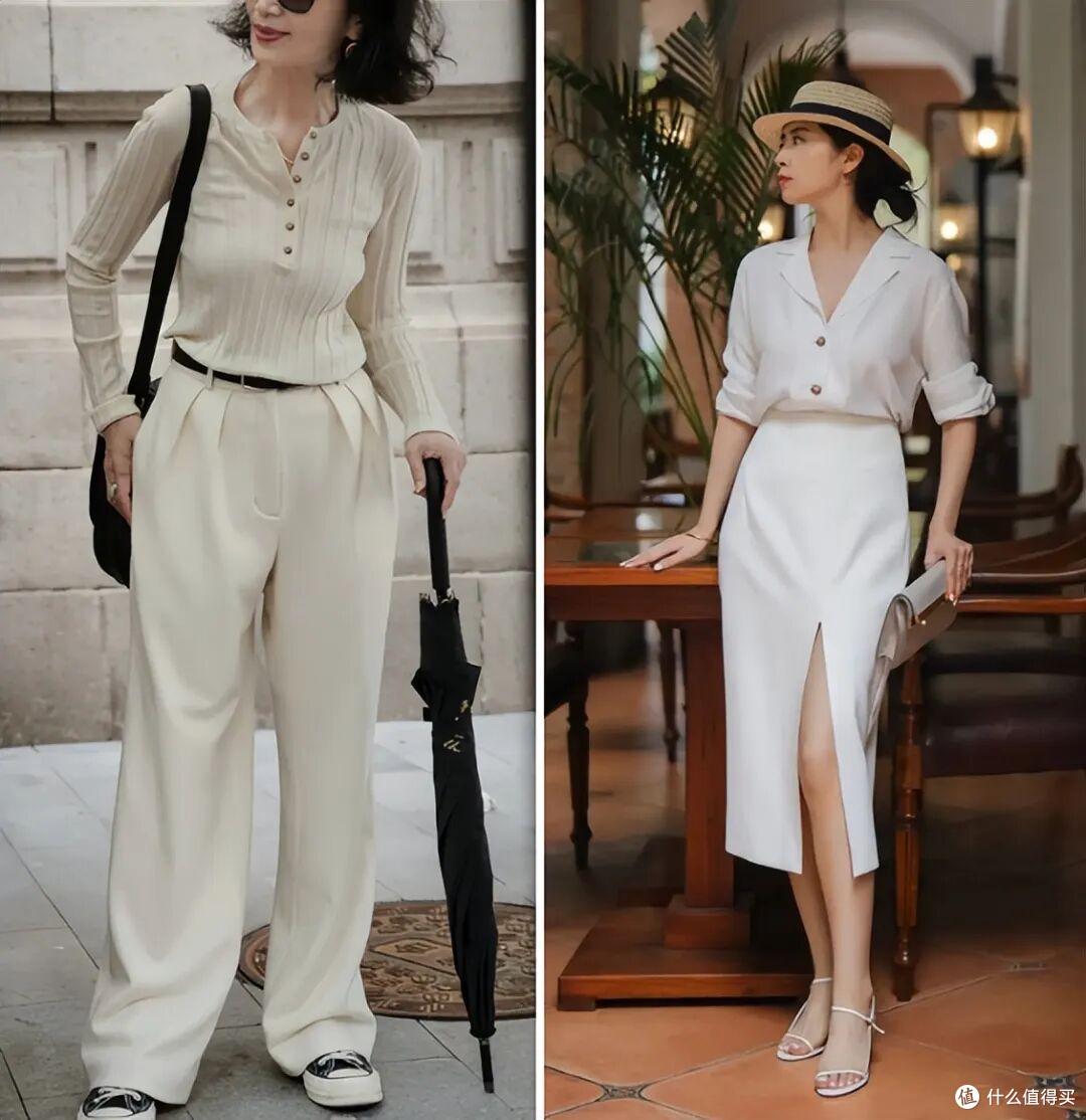 真正有品位的女人,都在穿着“一身白”,高级显气质,非常惊艳!