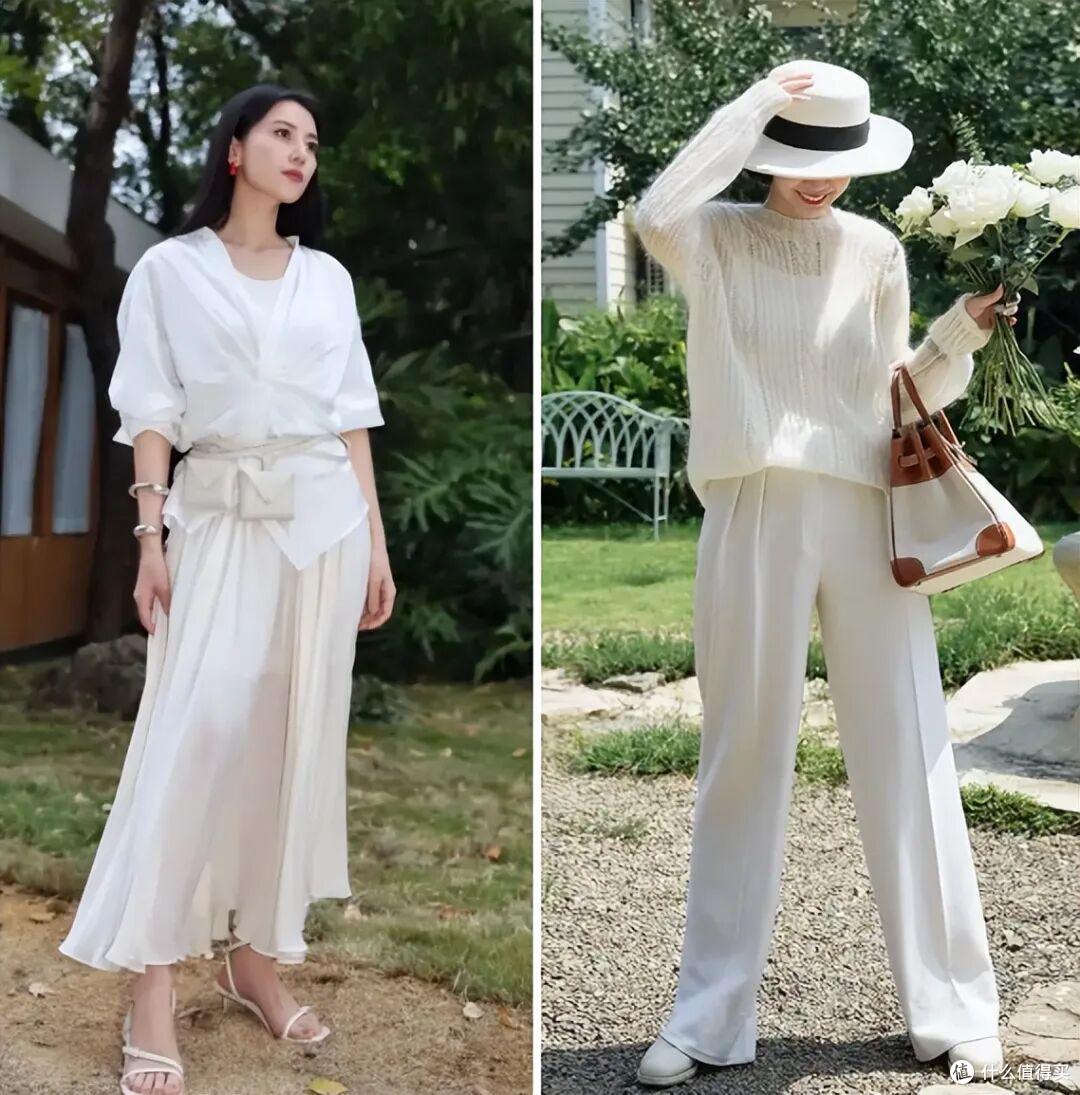 真正有品位的女人,都在穿着“一身白”,高级显气质,非常惊艳!