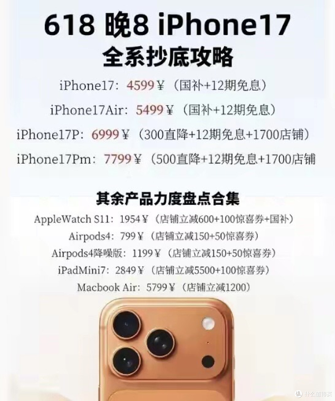 618价格战开打:iPhone 17下探4499元,国产高端如何接招?