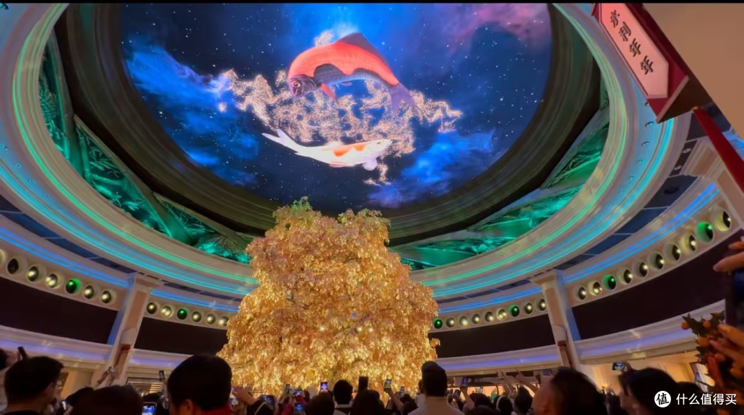 春节澳门行：我在永利皇宫，见到了价值20亿的黄金发财树