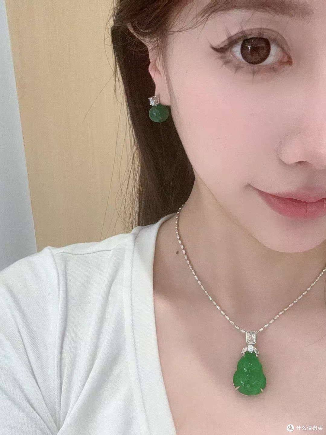 🌿中式耳饰封神|这抹满绿把东方雅致焊在耳畔✨