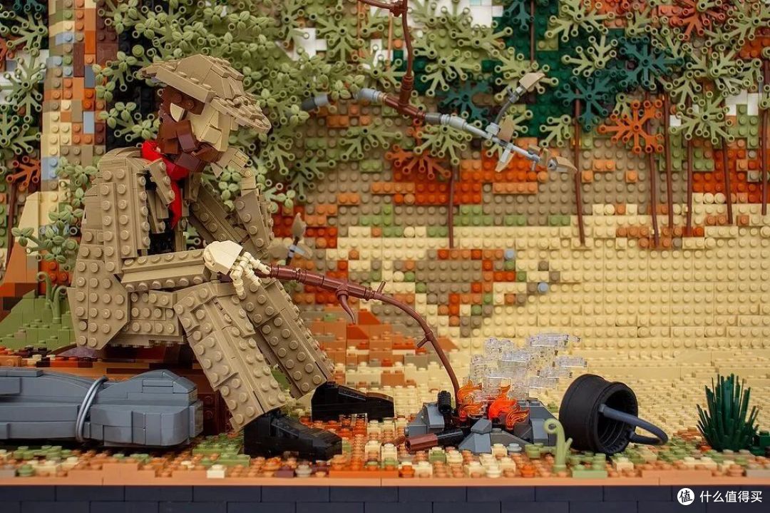 乐高还能这样玩?她把童话书和名画做成了MOC,看完想回家翻箱子