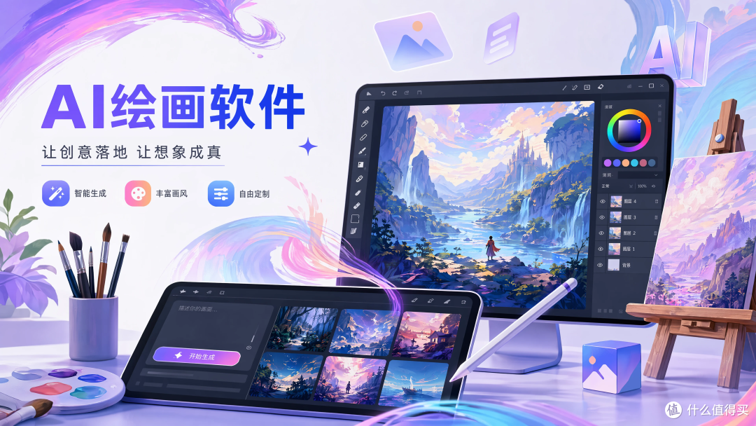 免费ai绘画工具体验,从新手到进阶怎么选