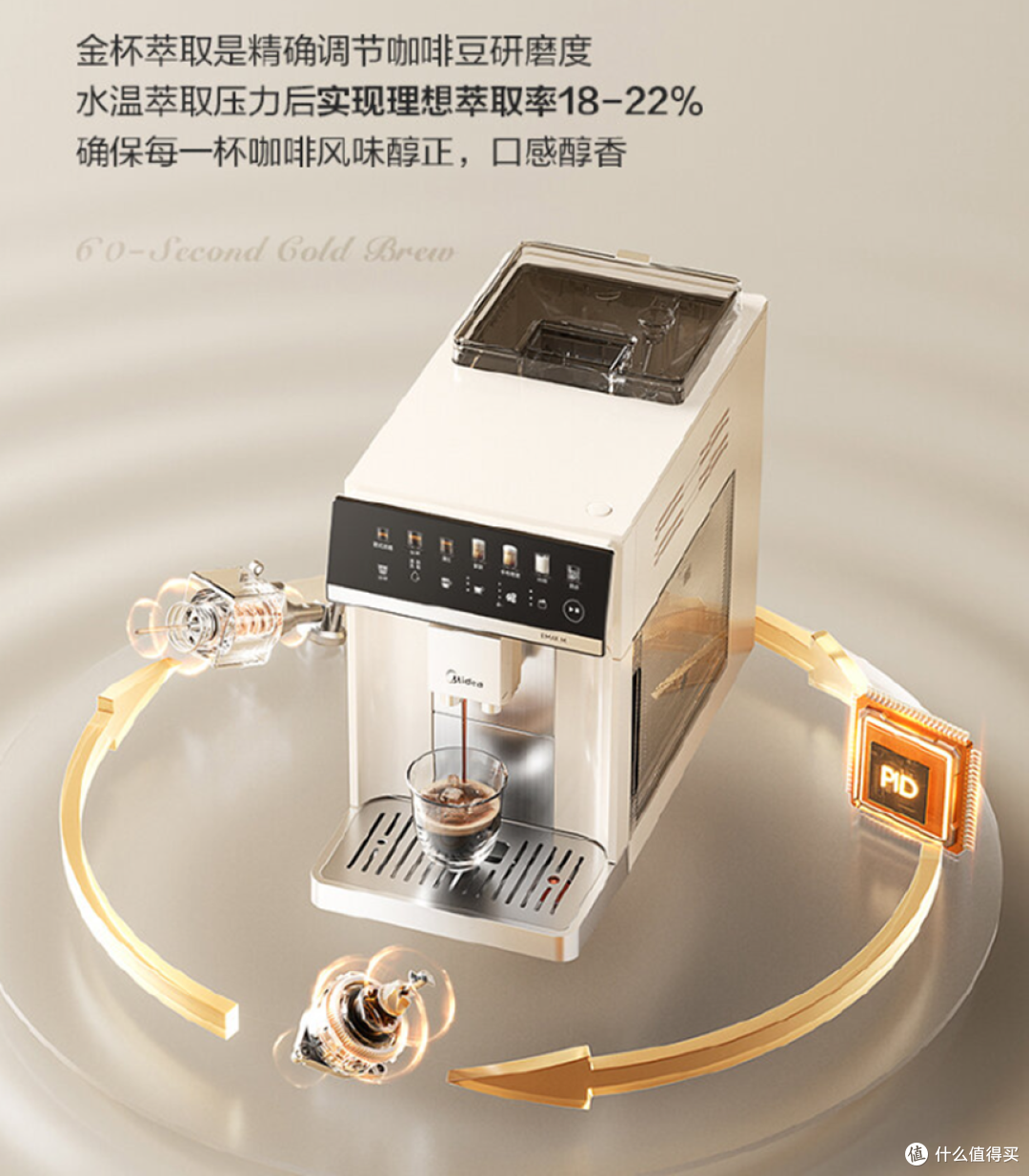 4月全自动咖啡机横评:五大品牌PK,美的MA-ACX30凭均衡实力登顶
