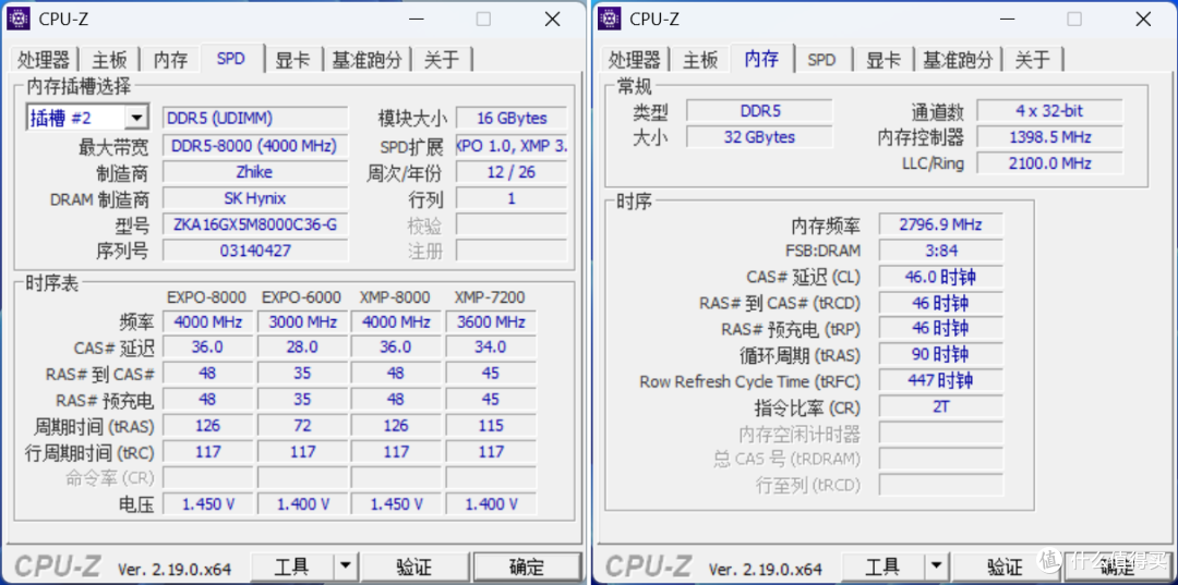 极致高频更能打，颜值性能双在线：挚科琉光C36 DDR5 8000MHz内存