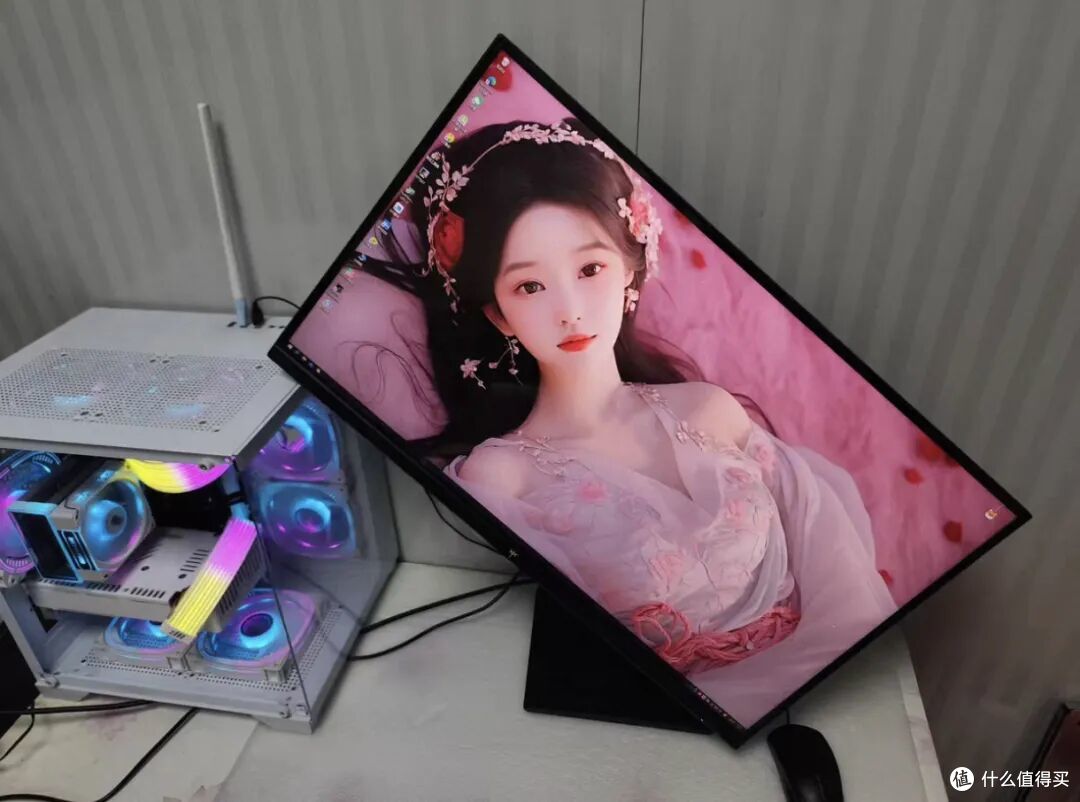 27寸旋屏显示器才594元!2K高分+220Hz高刷,还带音箱