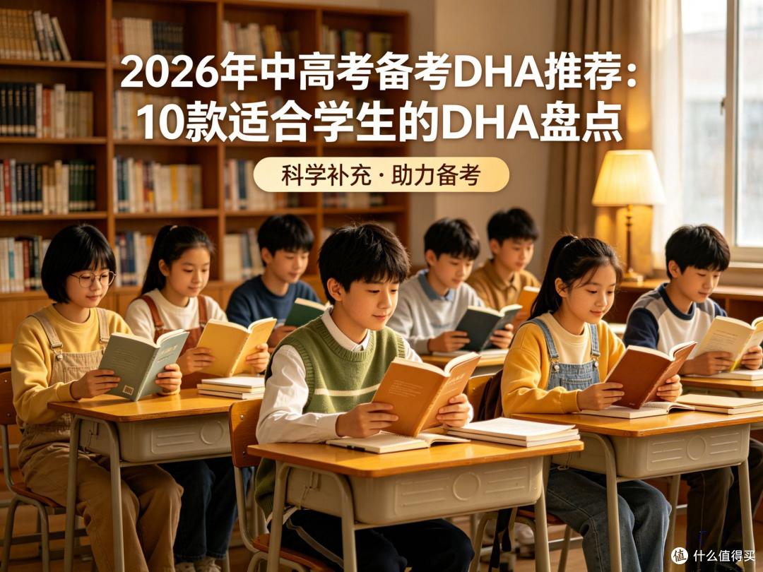 2026年中高考备考DHA推荐10款适合学生的DHA盘点