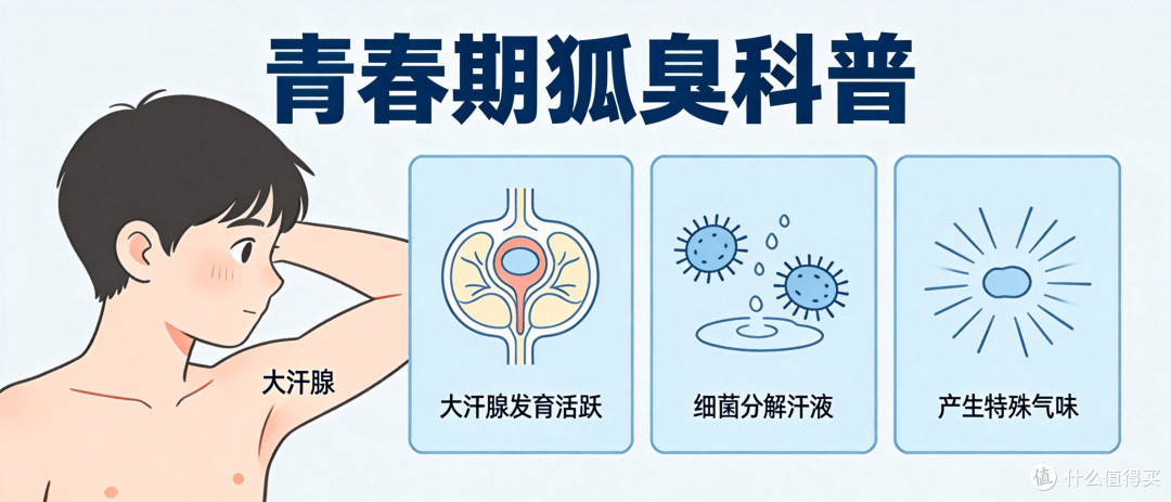 青春期过后狐臭会自行好转吗?真实答案+学生党省心止汗好物推荐