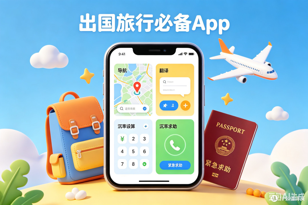 出国旅行必备App清单:导航翻译、汇率换算、紧急求助工具实测