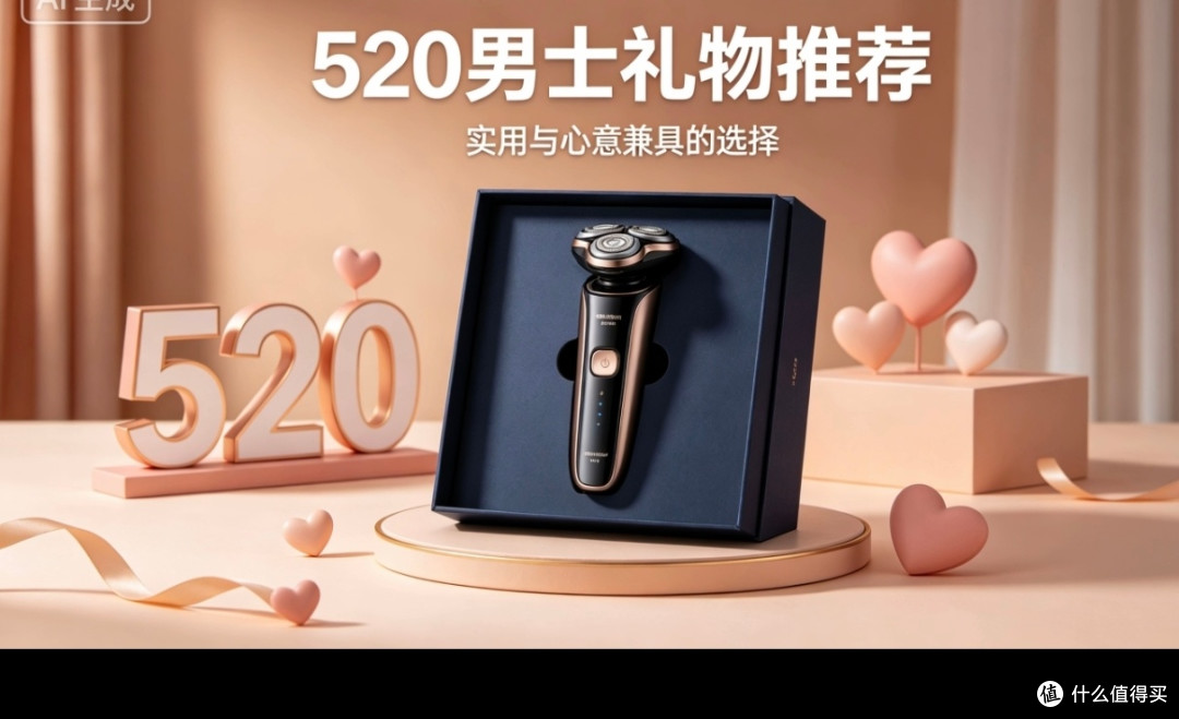 520送礼推荐：百元剃须刀实用不踩雷