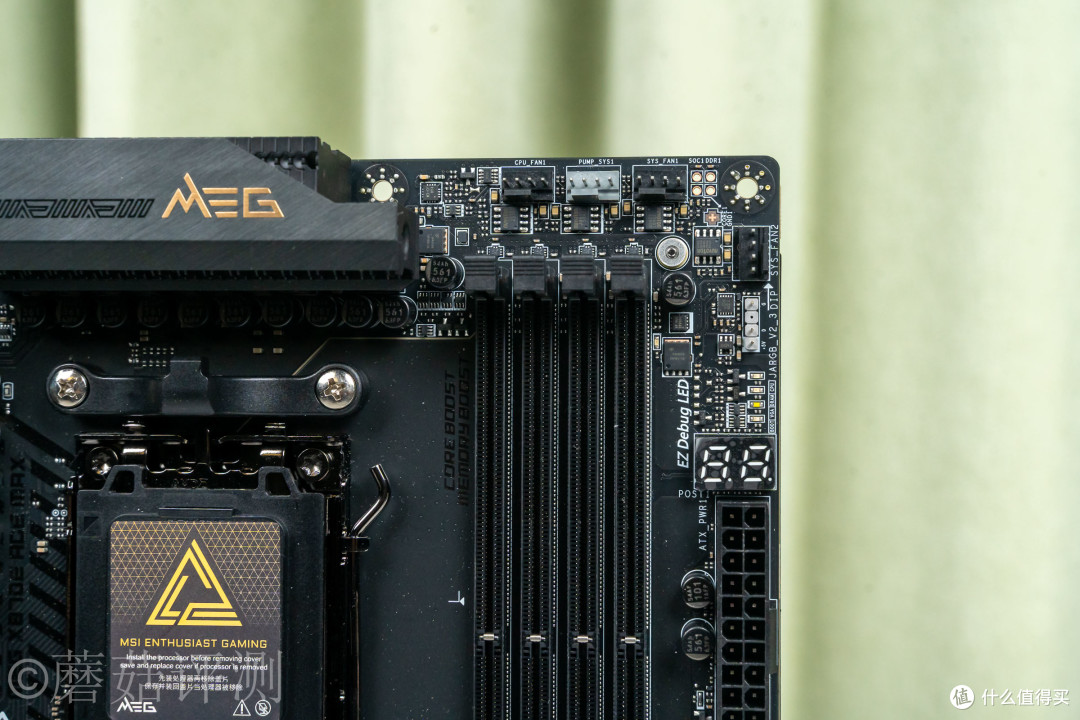 内外兼修,品质与颜值俱佳,微星MEG X870E ACE MAX战神主板 拆解