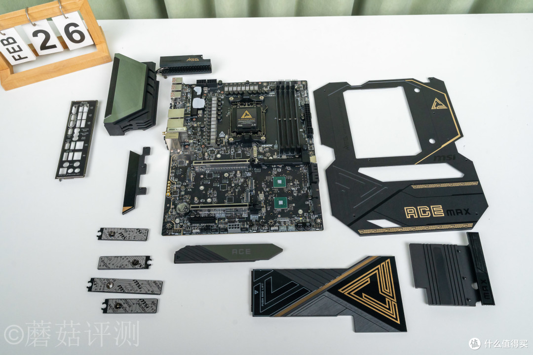 内外兼修,品质与颜值俱佳,微星MEG X870E ACE MAX战神主板 拆解