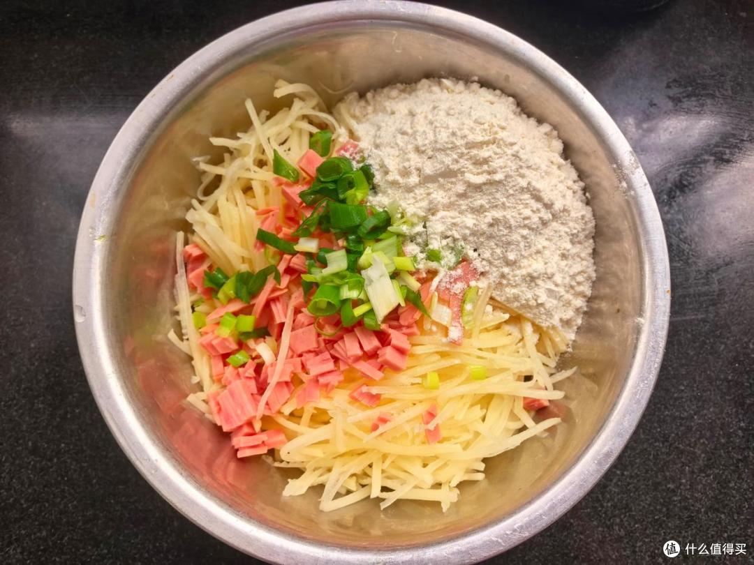 中考倒计时!初三儿子早餐不费妈,连吃3天都不腻的土豆丝饼!