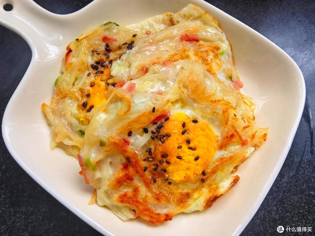 中考倒计时!初三儿子早餐不费妈,连吃3天都不腻的土豆丝饼!