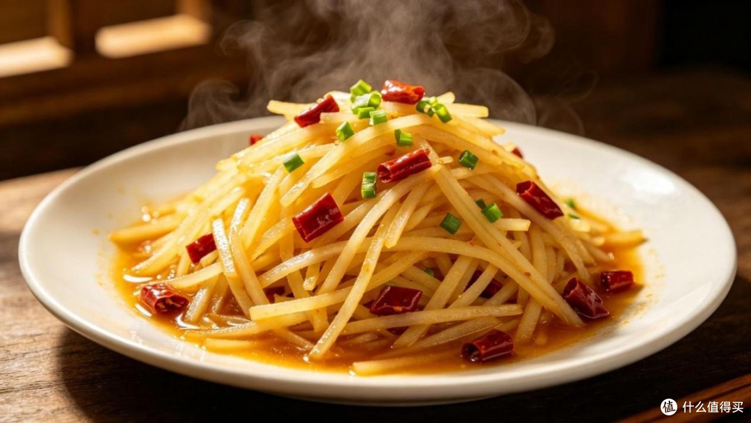 别再直接炒土豆丝了！加这一步，酸辣开胃全家抢着吃