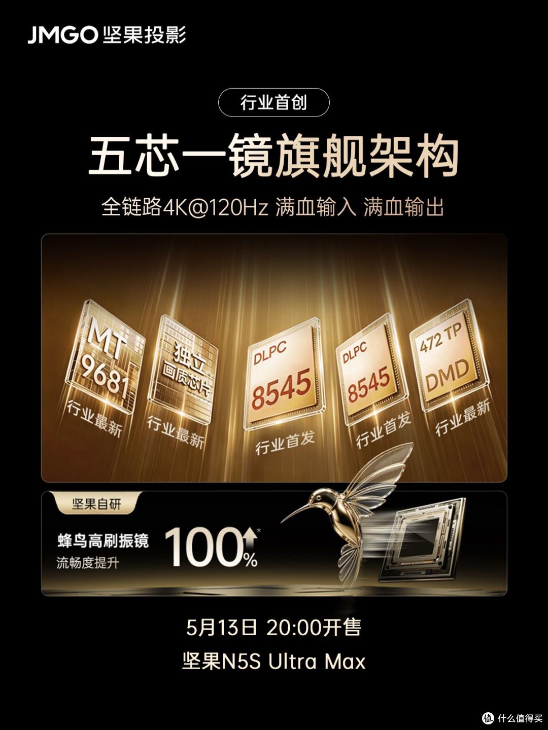 降维打击三大行业顽疾，一文看懂坚果投影N5S系列的升级产品力