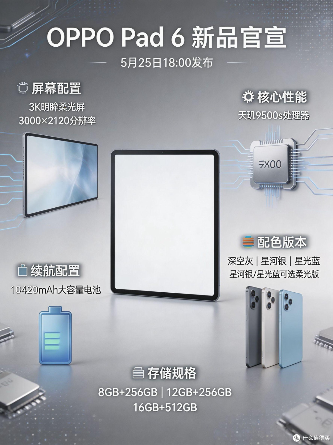 OPPO Pad 6官宣!等等党的平板福音来了✨