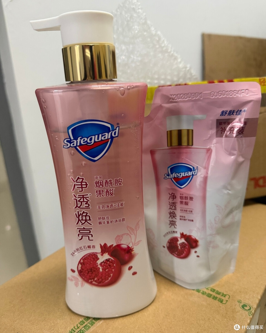 我的618必囤清单:舒肤佳净透红石榴沐浴露