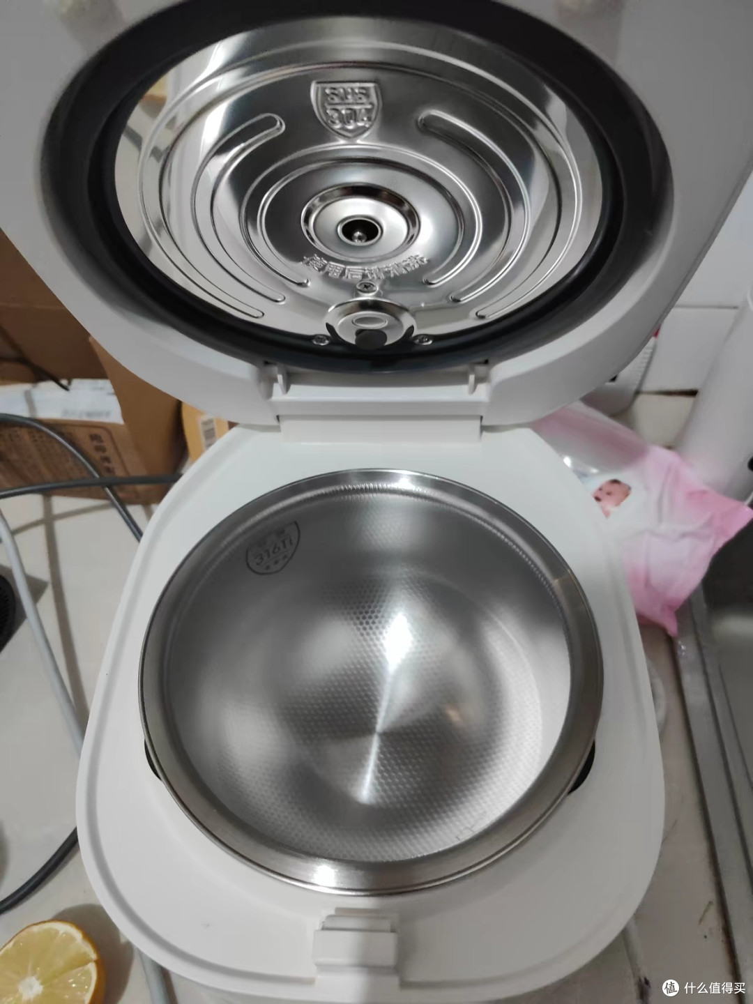 九阳2L 0涂层316L不锈钢电饭煲